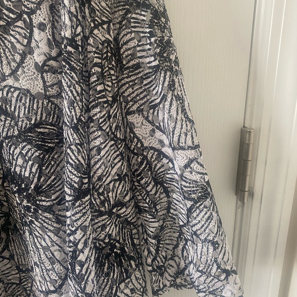 Ruby Rd. Monochrome Textured Cardigan - Picture 4 of 7